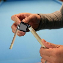 당구큐걸이 큐대거리 거치대 당구용품 큐 분필 홀더 휴대용 당구 액세서리 2 In 1 풀 스누커