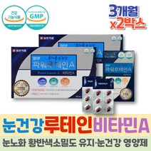 프리미엄 일양약품 중년 루테인 눈에좋은 루테인 영양제 눈비타민 마리골드꽃 추출물 비타민A 90캡슐 x2 눈건강 식약처인증 눈영양제 뷰테인 뉴테인 20mg 하루 섭취량 권장량 눈노화