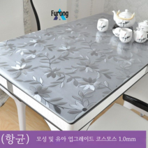 식탁 매트 테이블보 방수 방열 오일 워시드 투명 테이블보, 50*120cm, 업그레이드  색상 tianxiang 1.0mm