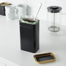 이케아 BLOMNING 블롬닝 커피 차보관함 틴케이스 높이20cm, 1개