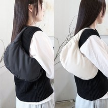 씨티보이 나일론 반달 호보백