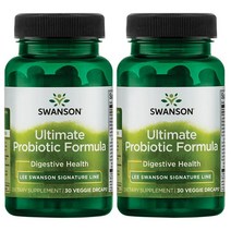 스완슨 660억 프로바이오틱 & 프리바이오틱 유산균 30캡슐 2팩 Swanson Ultimate Probiotic Formula (미국배송)
