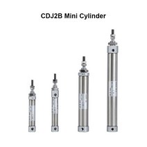 소형유압실린더 가이드실린더 CJ2 시리즈 공압 공기 실린더 스테인레스 스틸 미니 단동 보어 6/10mm 스트로, 보어 10mm, 200mm 스트로크