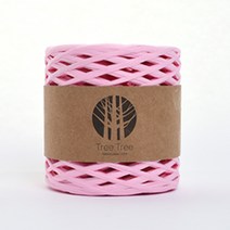 삼남뜨개실 Tree 트리 종이실 100g 21컬러 소품실 가방 모자실, TREE 100g 2 핑크
