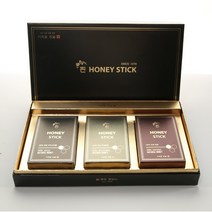 100% 국내 자연산 벌꿀 찐 허니스틱 3종 꿀 선물세트 40년 전통 이희철 진꿀, 3종 선물세트+쇼핑백+미니카드, 5.아카시아+야생화+아카시아