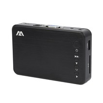 풀 Hd 멀티미디어 플레이어 Usb 외부 Hdd 미디어 플레이어 오토플레이 호환 Tv 박스 비디오 Av Mkv Avi Rm Vga 출력, US, 02 US