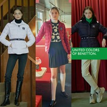 [KT알파쇼핑]22FW 베네통 골프 여성 구스다운 1종