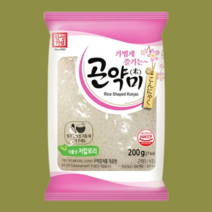 한성 곤약미 200g 곤약쌀 면 밥 키토제닉식단 다이어트쌀, (실온)한성 곤약미 200g
