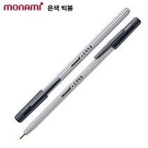 쇼프라자 / (모나미)은색 빅볼/원단.피혁 재단용 특수볼펜(1.0mm), 상세내용표시