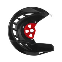 후면 리어 NiceCNC 앞 브레이크 가드 커버 KTM EXC SX TPI 6D 125-250, 02 Black Red