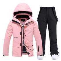 보드복 스키복 10K 순수한 백인 여성 스키 복 커플 스노우 보드 의류 세트 방수 Windproof 겨울 재킷 바지, 08 Color 8_02 S