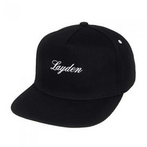 [롤스트릿] 레이든 SCRIPT LOGO SNAPBACK-BLACK