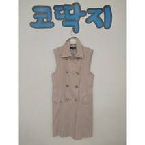여0447/ 에고이스트정품 중고 춘추 조끼 롱 자켓 코딱지구제