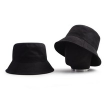 블랙 페이드 미니 버킷햇 벙거지 모자 HN917