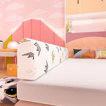아이 노인 벙커형 가드 가림막 아동 유아 신생아 아기침대 침대 범퍼 아기침대 가드, 총애원, 2M 2개(6개 거치대)