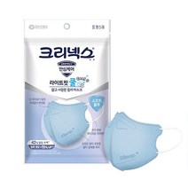 크리넥스 라이트핏 쿨 컬러마스크 중형 5매입, 핑크, 1개, 5개