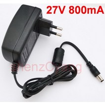 어댑터 1pcs dc 27v 200ma 300ma 400ma 500ma 600ma 700ma 800ma ac 100v-240vconverter 스위칭 전원 어댑터 공급 x 호환, 27v 800ma