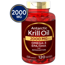 칼라일 앤타크틱 크릴오일 2000mg 120정, 1개