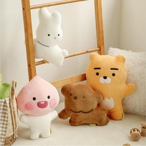 2023 토끼와 어피치 여자아이방 꾸미기 쿠션 유아 홈 주니어방 귀여운