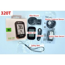 bryton rider 320 gps 사이클링 자전거 컴퓨터 라이더 310 새 모델 자전거 컴퓨터 마운트 방수 무선 다른 410 420 530, Rider 320T