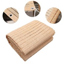 어닝 베이지 차양 그물 야외 파티오 HDPE 천막 정원 다육 식물 햇빛 가리개 발코니 테라스 개인 정보 보호, 01 Beige_19 1m x 1m