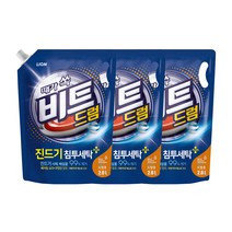 비트 드럼용 액상세제 리필, 2L, 3개