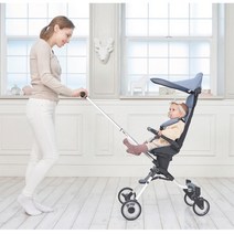 백일선물용 핸들링쉬운 폴딩 경량 트라이크 육아 튼튼한 유모카 아기