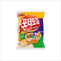 태풍몰인기감자과자 포카칩66x10개 외 포테토칩스윙칩허니버터칩수미칩눈을감자오감자, 농심 포테토칩육개장사발면맛60g