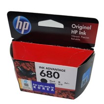 HP 정품잉크 DeskJet Ink Advantage 3835 검정 (NO.680), 1개