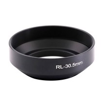 30.5mm(M30.5x0.5) 스크류 인 메탈 렌즈 후드 모든 30.5mm Rollei 렌즈 및 Rollei 35S / 35SE 카메라 용