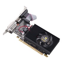 GT610 그래픽 카드 1GB GDDR3 64Bit 비디오 NVIDIA GeForce PCIE PCI-Express 2.0 VGA DVI 인터페이스 GT 6, 한개옵션0