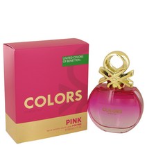 베네통 향수 오드뚜왈렛 Colors Pink Eau De Toilette Spray 80 ml(관세포함), 80ml