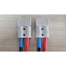 120a 175a 앤더슨잭 커낵터 4awg실리콘배선 인버터연결 충전기연결1pcs, 120a 70cm, 8mm, 1개