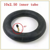 호버보드 10x3.0 타이어 내부 튜브 및 합금 디스크 브레이크 림 전기 스쿠터 밸런싱 호버 보드 인치 공압, 01 inner tube