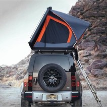 루프탑텐트 2인용 카니발차박 SUV 차박용 차박텐트 커플 차위 접이식, 알루미늄 하드케이스 캐리어 루프텐트