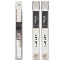 현대모비스 현대 순정 컬러 붓펜 페인트 + 투명 붓펜 페인트, 1세트, TW3 화이트크림, 펄색, 투명