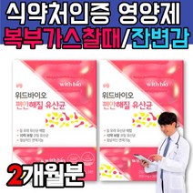 장이안좋을때 잦은방귀 질 유래 유산균 소장 대장 도달 영양제 신 바이오틱스