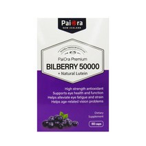 [서 우] 뉴질랜드 파이오라 빌베리 루테인 눈건강 눈영양제 50000mg 60캡슐, 60캡슐 1개