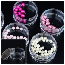 모아천일 5단 투명 원형케이스 대형 원통용기 플라스틱원형통 원통 원형플라스틱, 1개