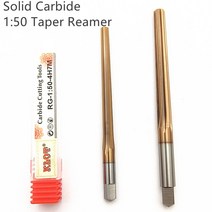 리머 cnc KLOT HRC60 TiCN 코팅 솔리드 카바이드 척 핸드 1:50 테이퍼 리머 2 2.5 3 4 5 6 7 8 9 10 12mm H, 01 1.5H7 Shank3 L50mm