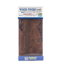 Tri-tool wood grain finish (teak) Plastic model material TF946, 1개