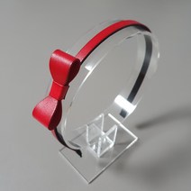 제이앤루시 가죽리본 여아머리띠