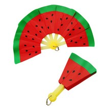 유니아트 수박 접이 부채 만들기, 2개
