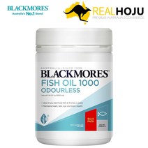블랙모어스 무취 피쉬오일 1000mg 대용량 500캡슐, 1g, 1개