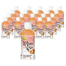 웰그린 스위츠 복숭아녹차 500ml X 20PET 음료수