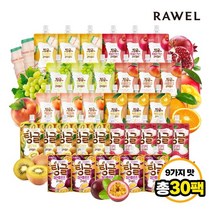 [30팩] 팅글 곤약젤리 9가지맛(복숭아 머스캣 애플망고 감귤 석류 리치 후르츠 등), 기타, 6-3. 제주감귤+골드키위+리치