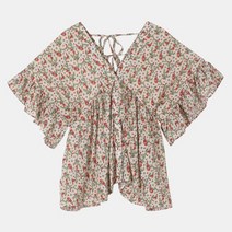 트렌드컬렉션 나팔 플로랄 블라우스 TRBL20945 nc부산대