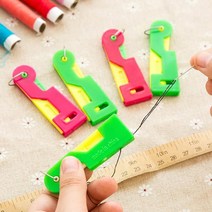 자동 실 끼우기 실꿰기 바느질 헬퍼 재봉 실걸이, 1개, 랜덤 발송