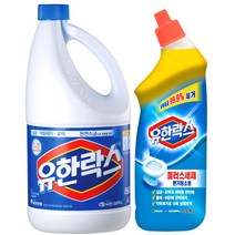 유한락스 레귤러 4 L + 플러스세제 755 ml, 1세트