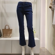 올리비아로렌 [백화점인기][뒷밴딩 데님팬츠] 부츠컷으로 다리가 날씬하고 길어보이는 데일리 캐주얼 아이템 VVCMPXF7491